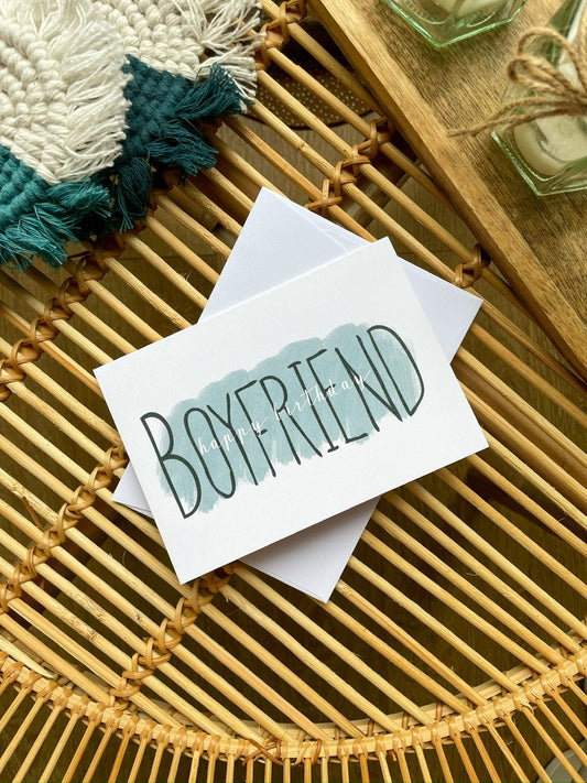 happy birthday boyfriend birthday card