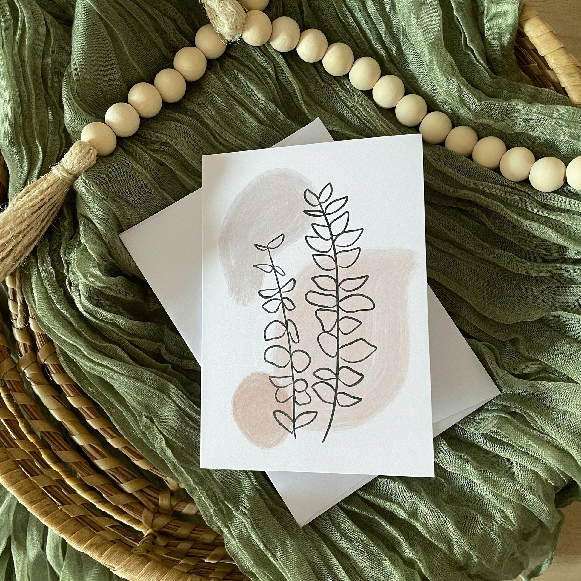 blank everyday occasion greetings card