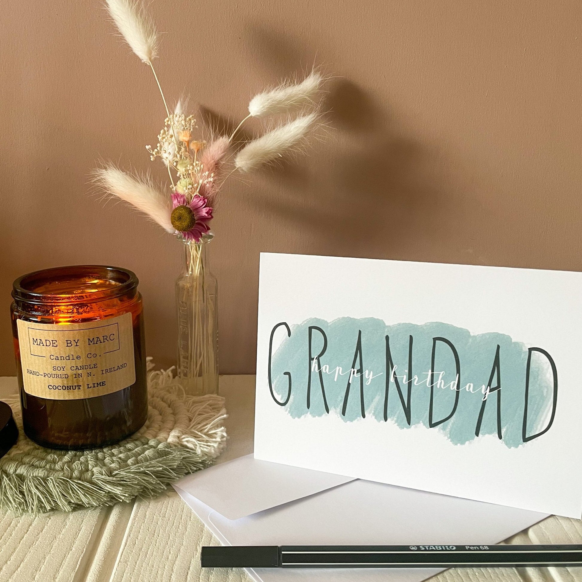 Happy birthday grandad birthday card