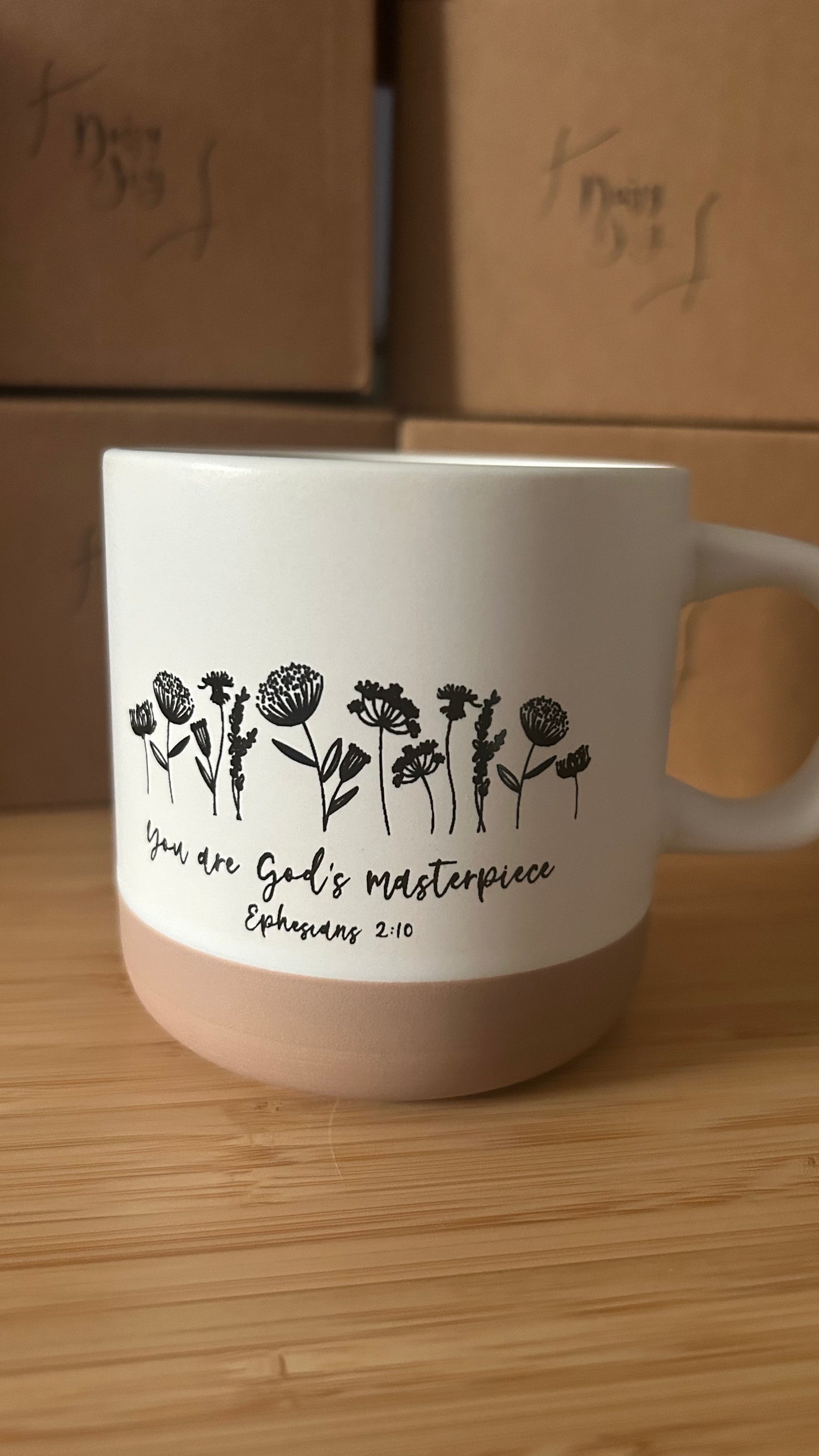 (SECONDS) Ephesians 2:10 Coffee Mug