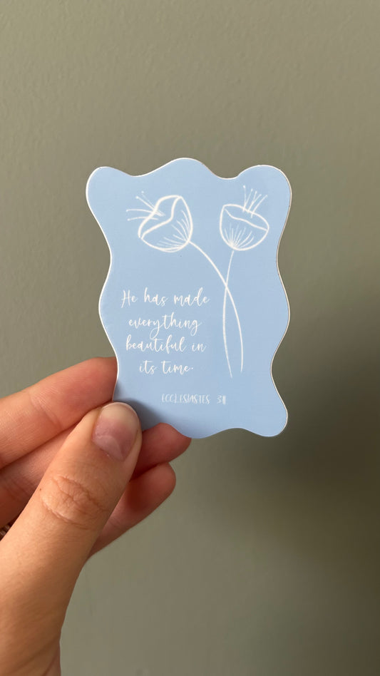 Ecclesiastes 3:11 - Sticker