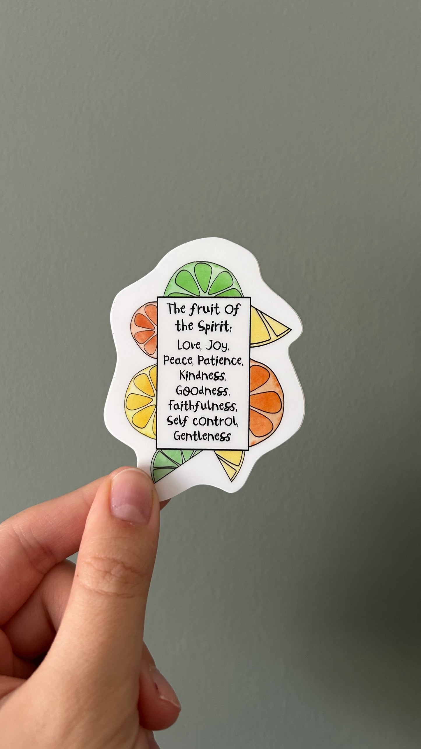 Fruit of the Spirit - Sticker