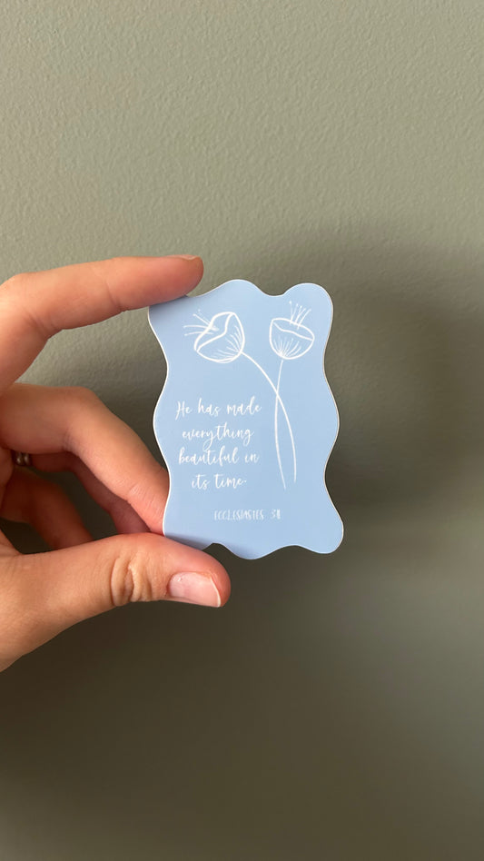 Ecclesiastes 3:11 - Sticker