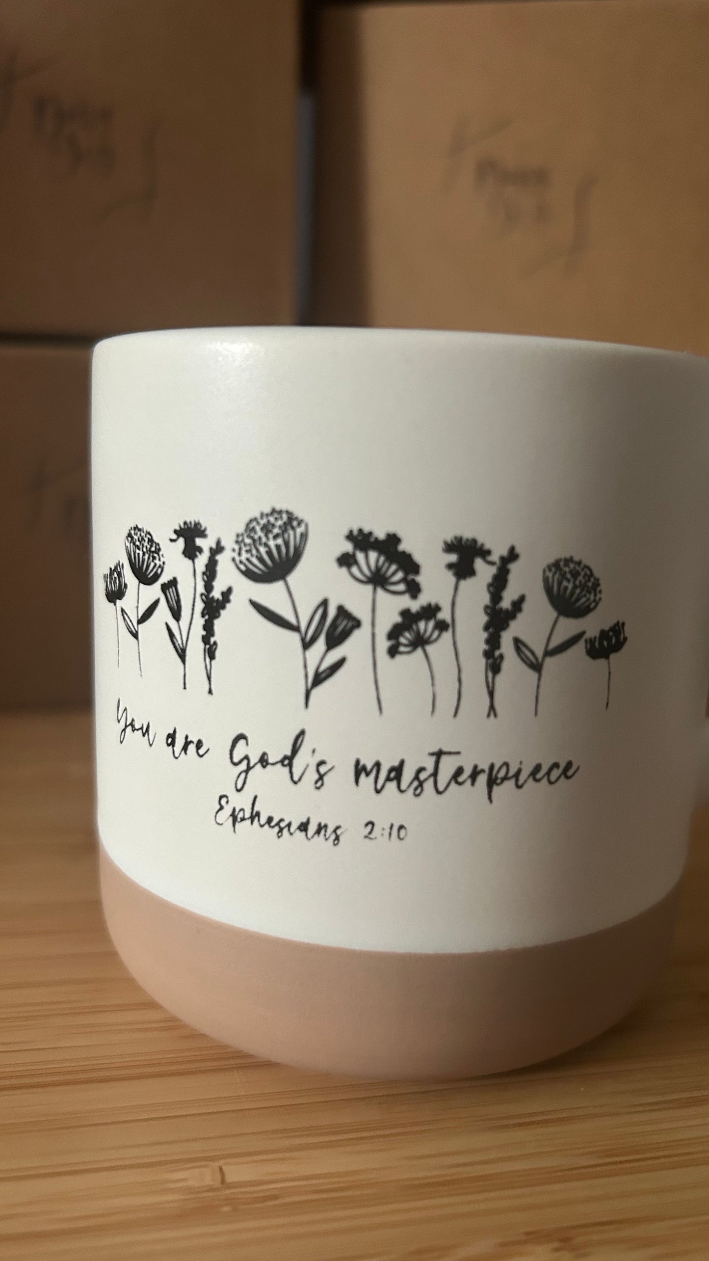 (SECONDS) Ephesians 2:10 Coffee Mug
