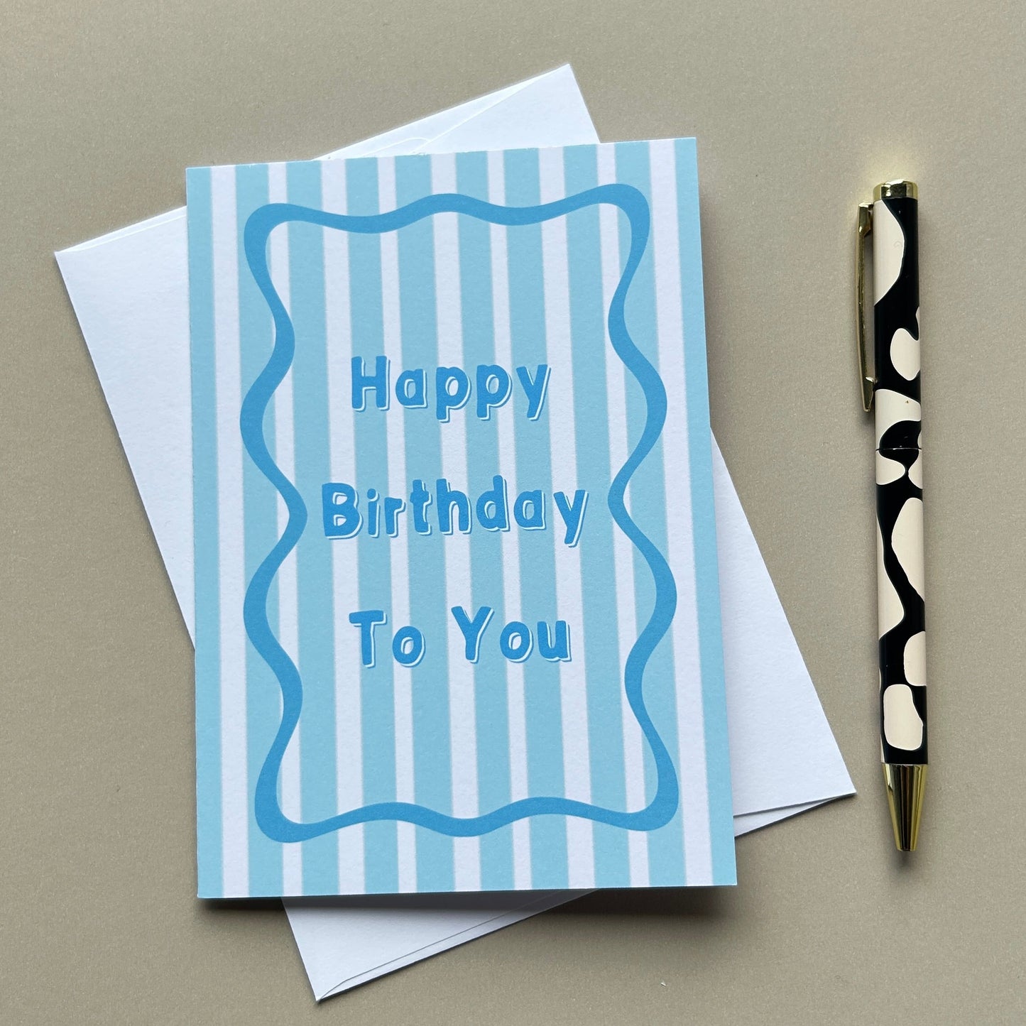 Happy Birthday to you card