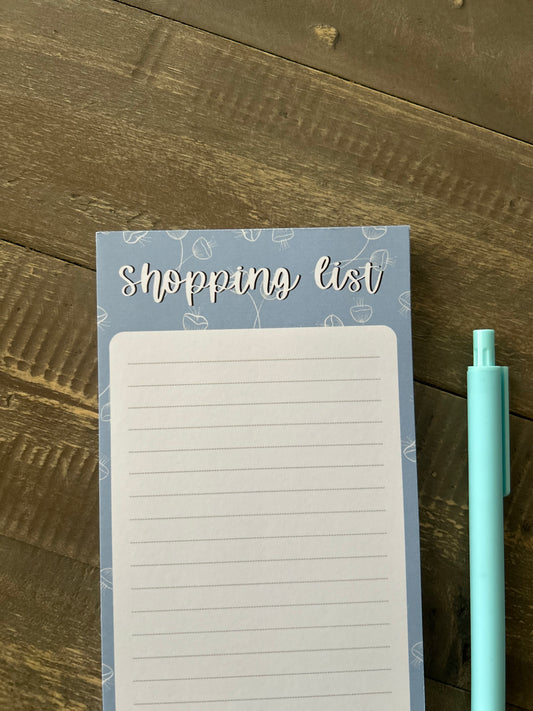 Shopping List Notepad