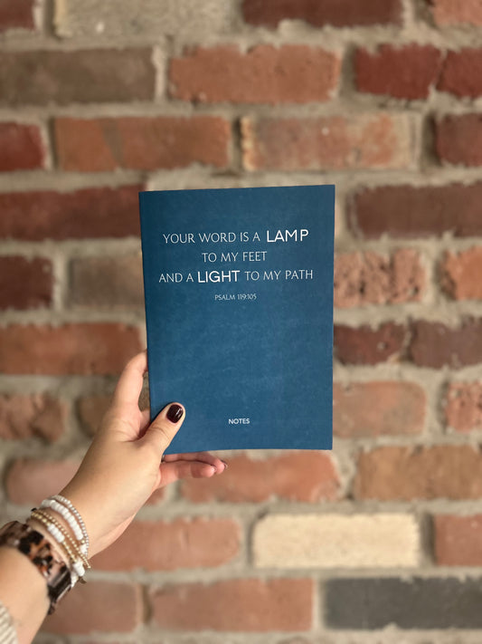 IMPERFECT - Psalm 119:105 A5 Notebook