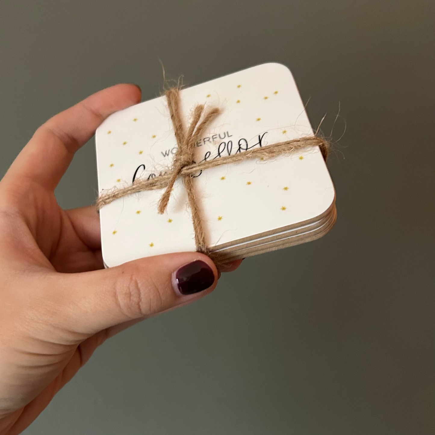 Names of God Christmas Coaster Set