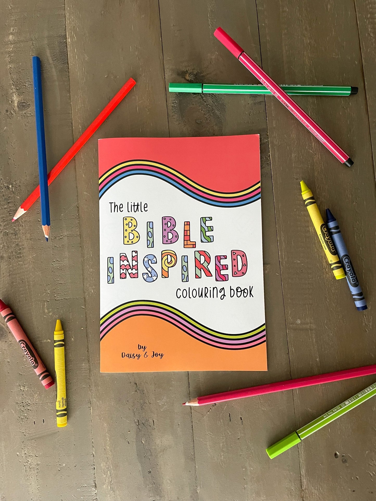 bible inspired colouring book