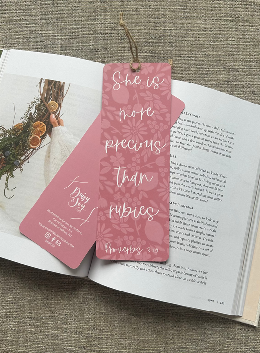 Proverbs 3:15 Bookmark