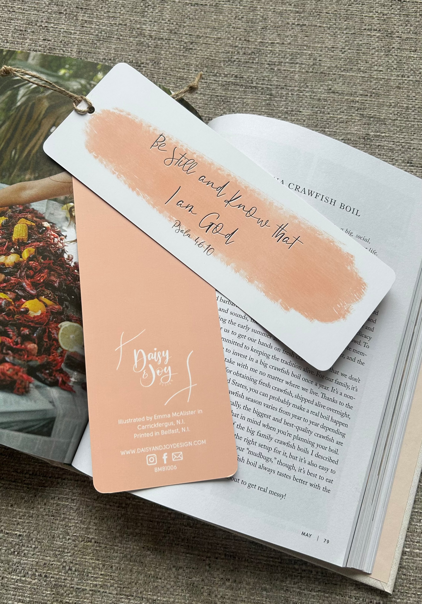 Psalm 46:10 (Be still and know...) Bookmark