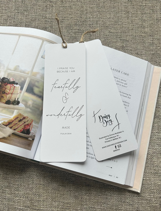 Psalm 139:14 (fearfully & wonderfully made) Bookmark