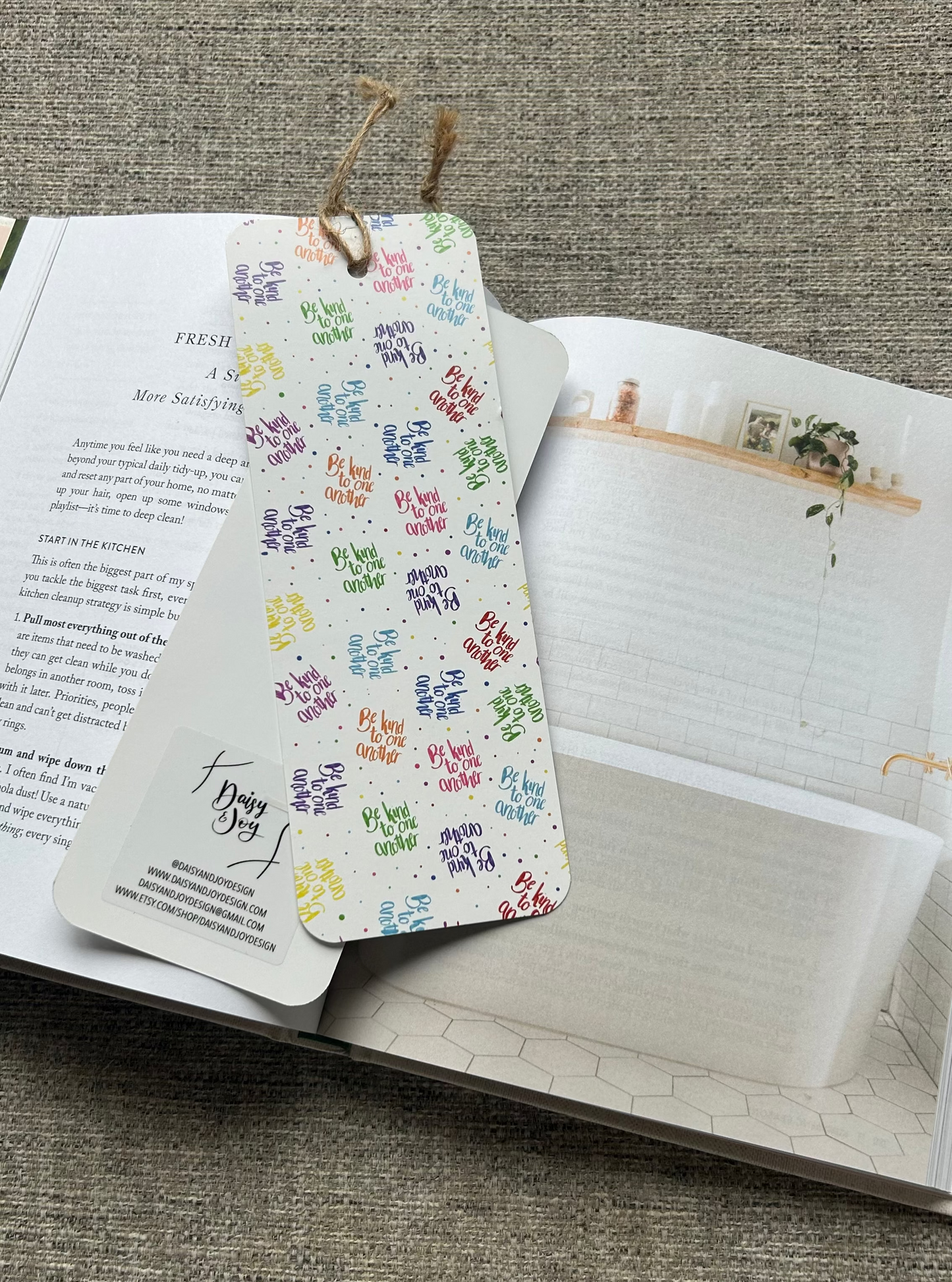 Be kind to one another Bookmark
