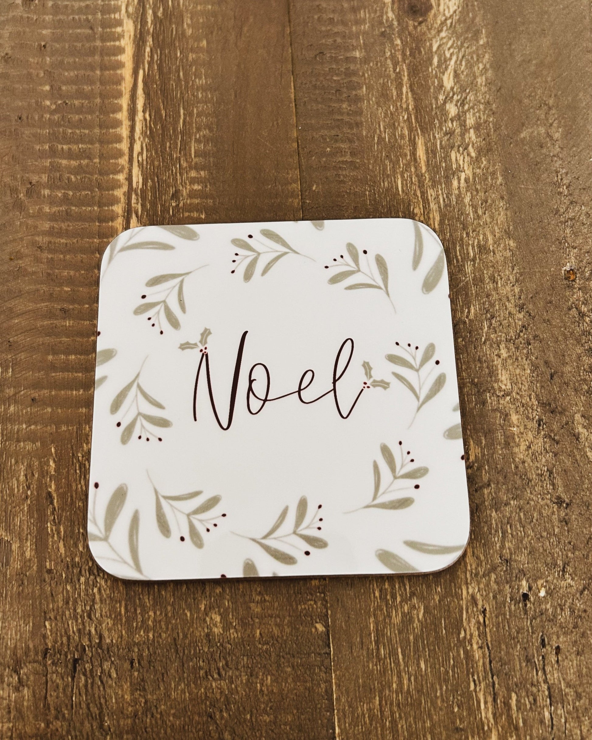 Noel Christmas Coaster