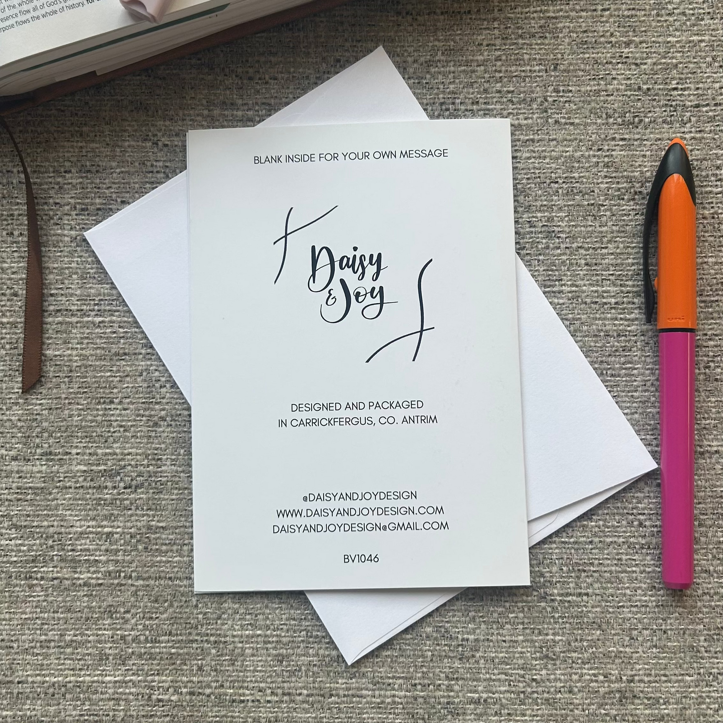 Promises of God Christian Card | You are Loved, Chosen, A child of God... Card | Bible Verse Card for Her/Him | Christian Friendship Gift