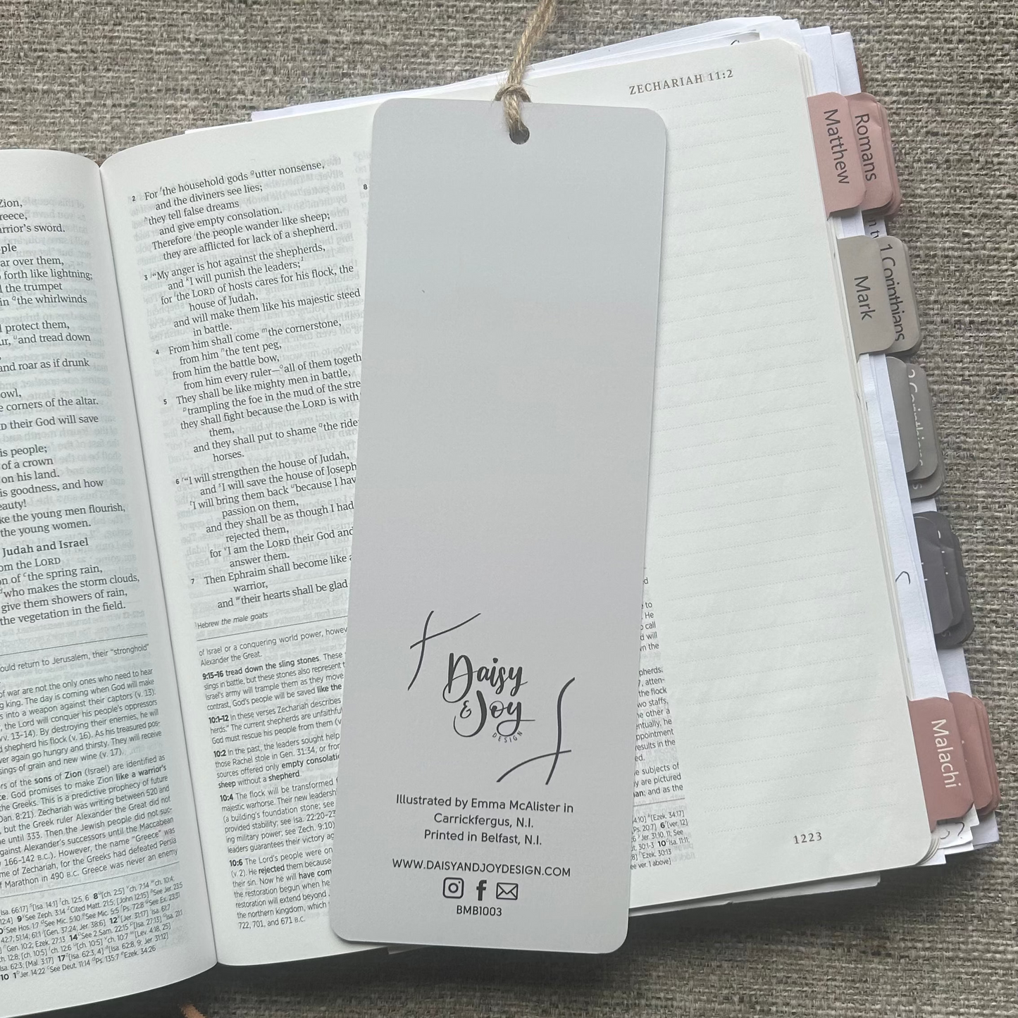 Ecclesiastes 4:12 (A cord of three strands...) Bookmark