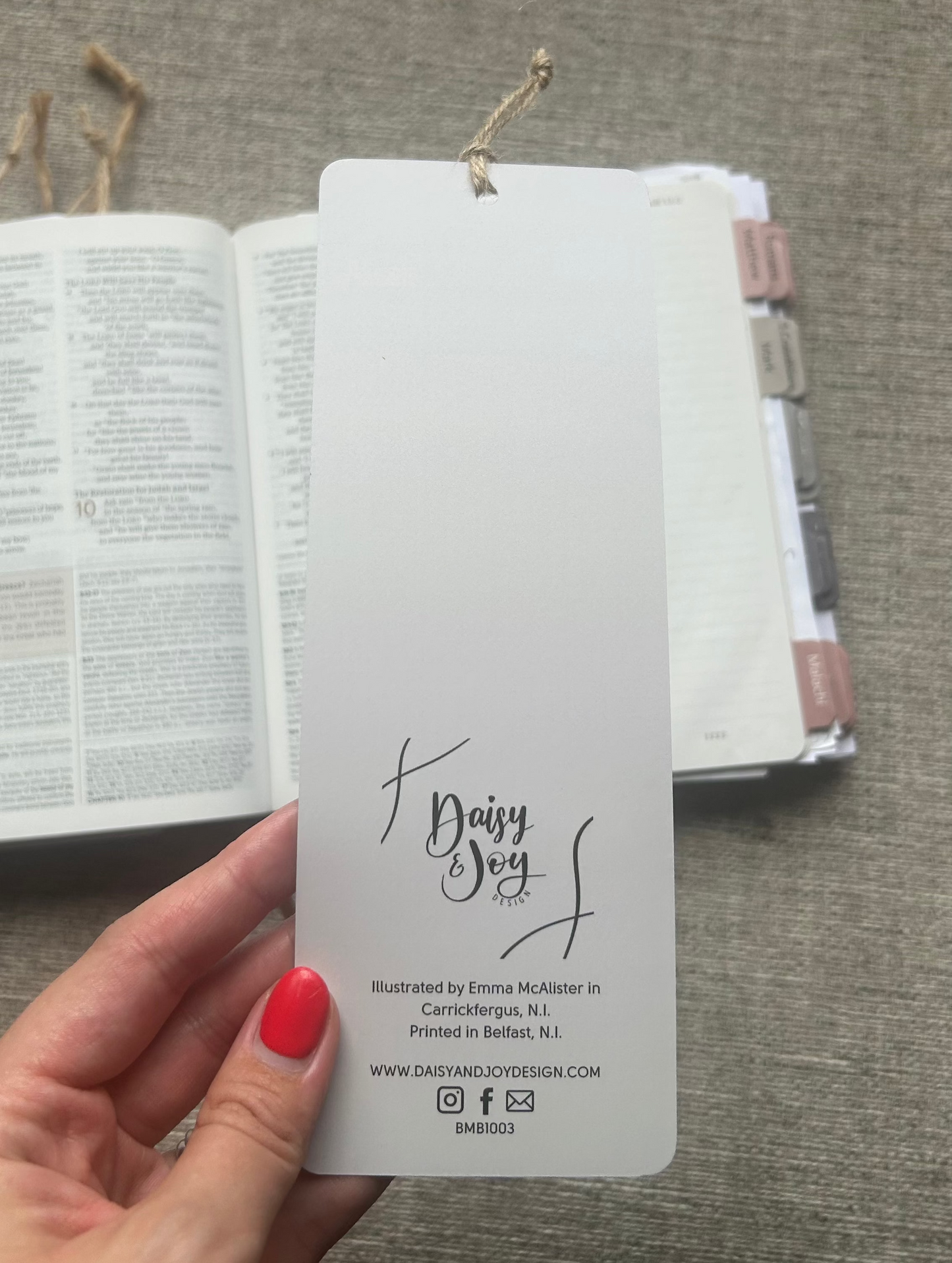 Ecclesiastes 4:12 (A cord of three strands...) Bookmark