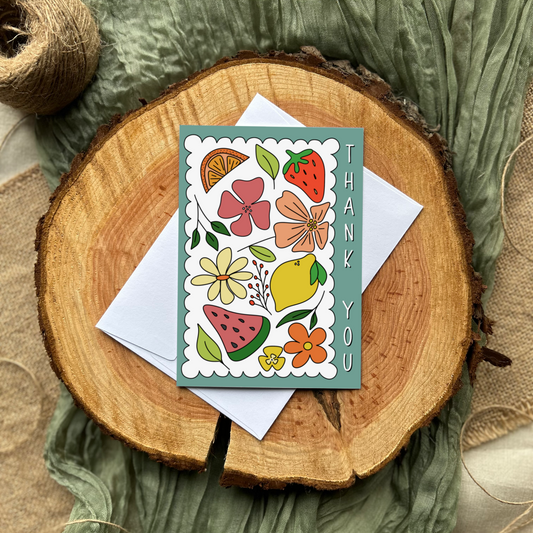 Thank you card