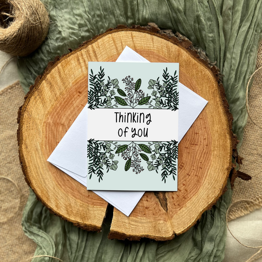 Thinking of you card