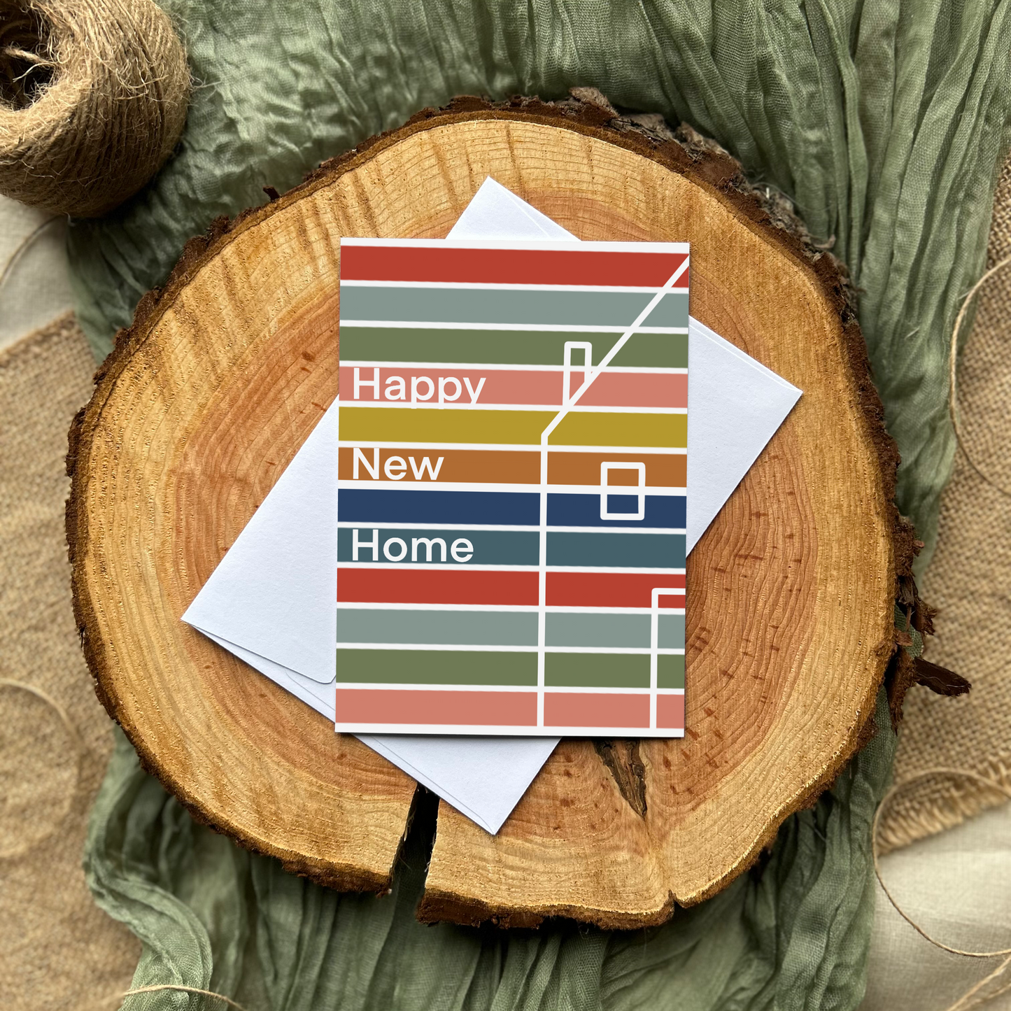 Happy new home card