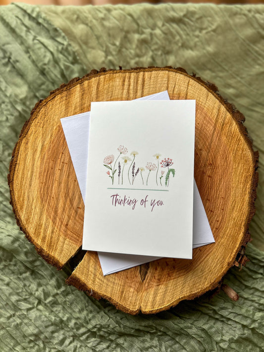 Thinking of you card