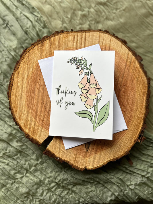 Thinking of you card