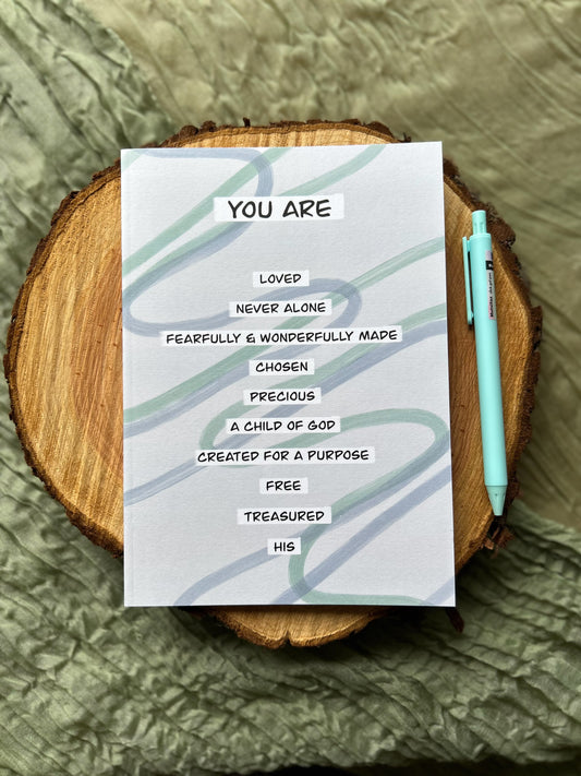 You are... Notebook (Blue)