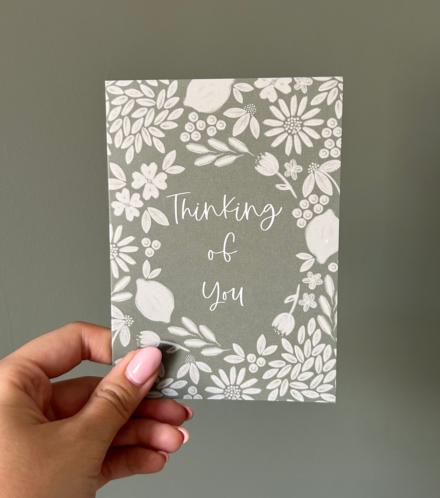 Thinking of you card