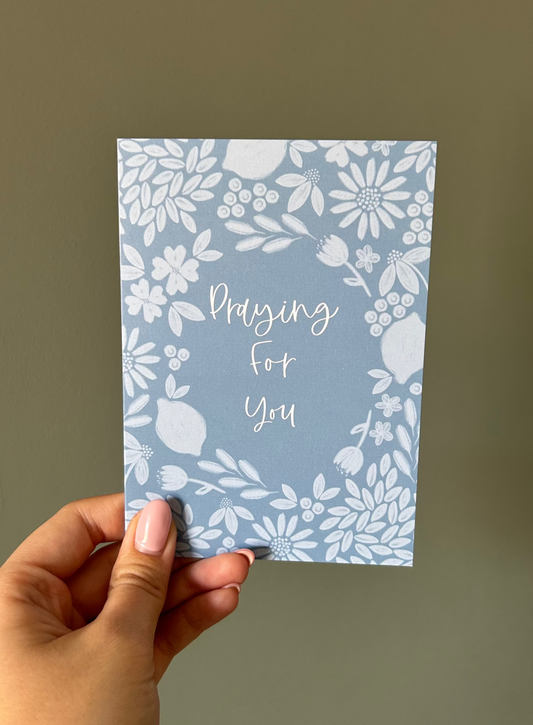 Praying For You card