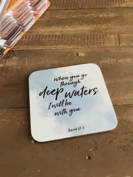 isaiah 43v2 coaster