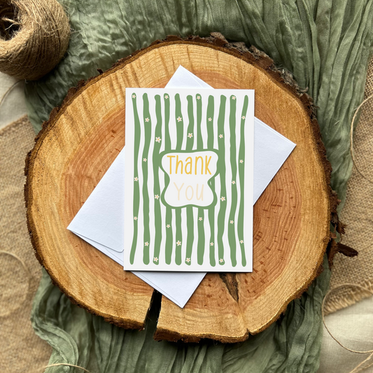 Thank you card