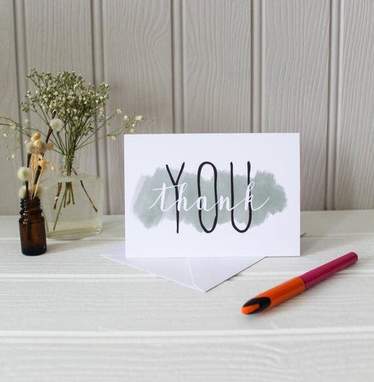Thank you card