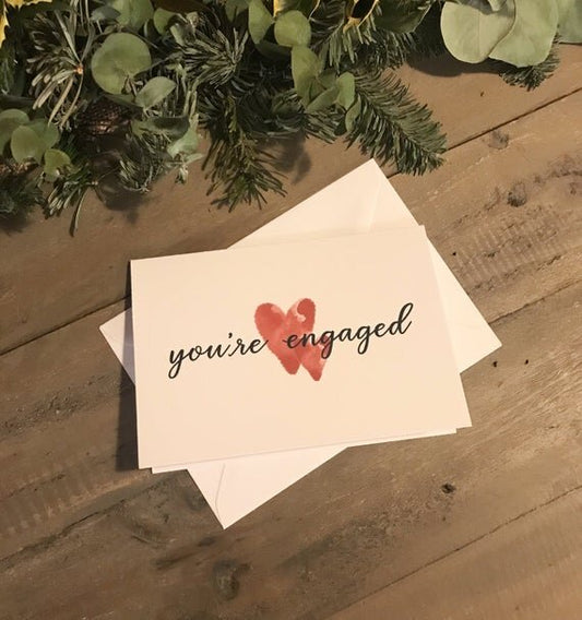 Engagement card