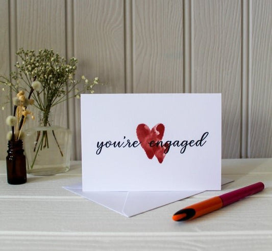 Engagement card