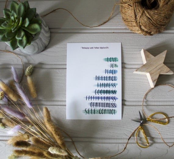 Fruit of the Spirit art print