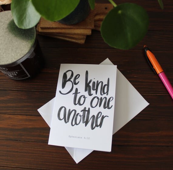 DISCONTINUED - Bible Verse Card - Ephesians 4 v 32