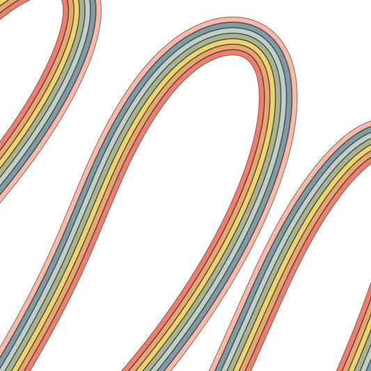 rainbow wrapping paper