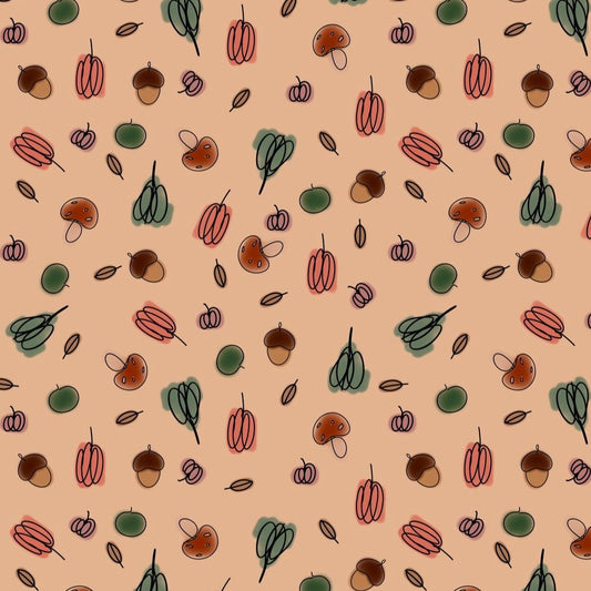 Autumnal Sketches Wrapping Paper (PRE-ORDER)