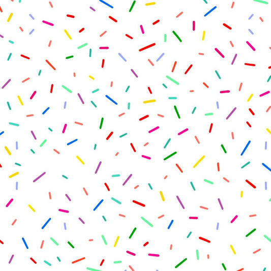 confetti sprinkles wrapping paper