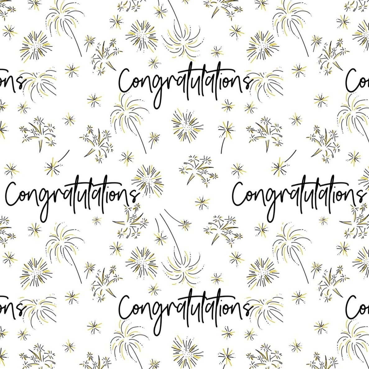 congratulations wrapping paper