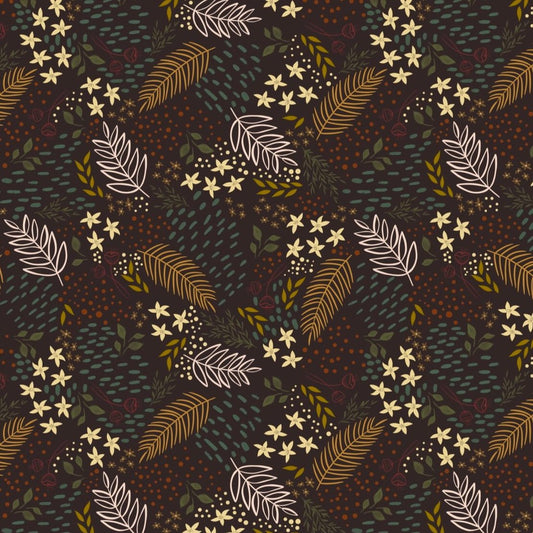 Floral and Foliage Illustrations Wrapping Paper (PRE-ORDER)